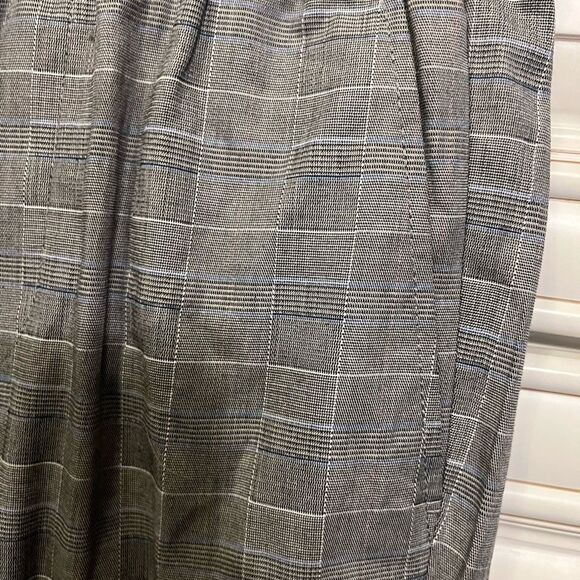 Only & Sons smart slim plaid pants in gray Sz S - Picture 1 of 12